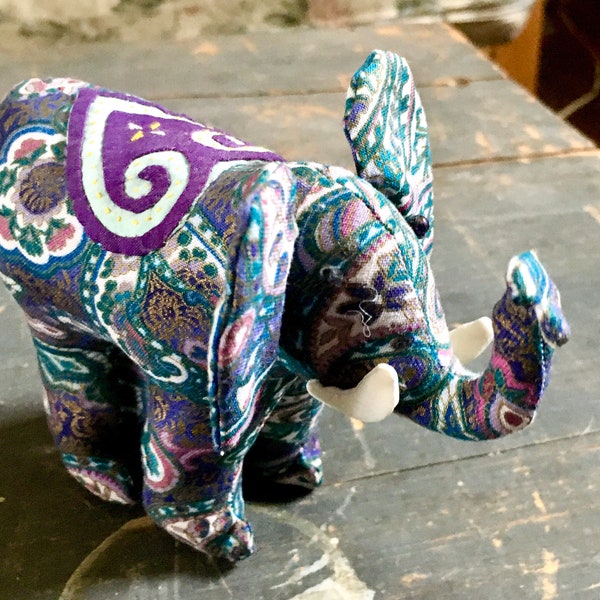 Elephant Paisley Etsy