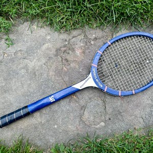 70s wood tennis racquet - Sports Action Championship wood tennis racket grip 4 1/2