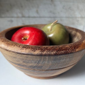 Antique wooden bowl farmhouse handmade - motar wood primitive - salad bowl
