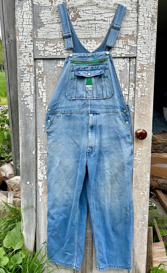 Farmer distressed overalls - Liberty overalls - w… - image 1