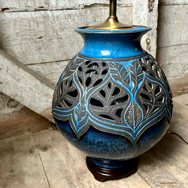 Table Lamps Vintage - Etsy