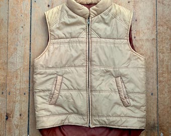 70-80s USA製 Lee Outerwear Quilted Vest Vintage Lee Outerwear Quilted Vest Zip up Dark Green Union Made in