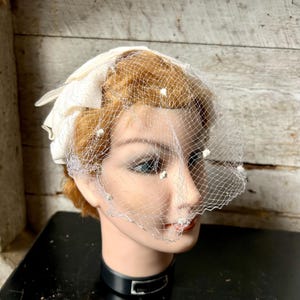 Antique Wire Frame Hats with Gray Accents Similar Items to Vintage Blue Wire-Frame Hat W/ Hat Band  main image 4