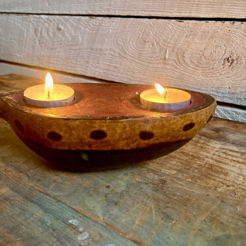 Gourd Candle Holder