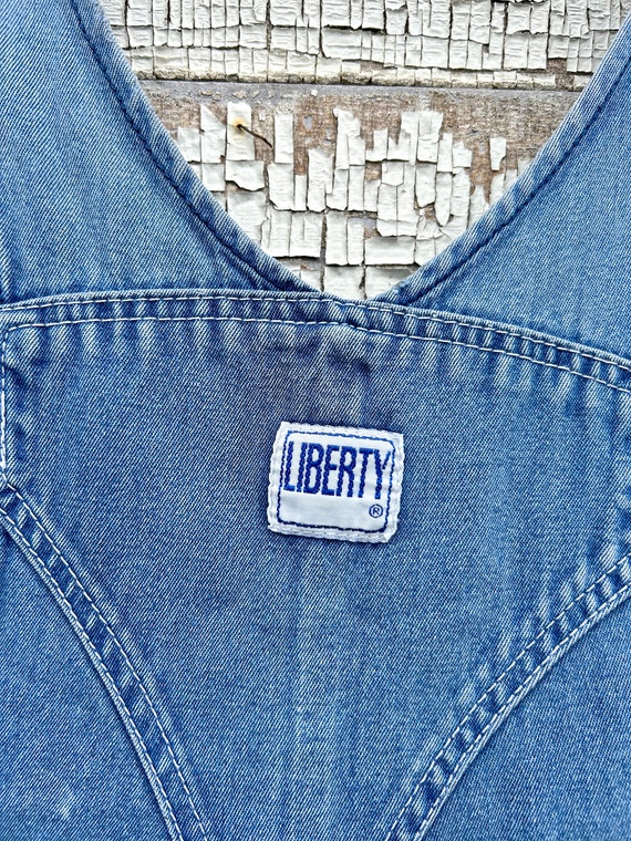 Farmer distressed overalls - Liberty overalls - w… - image 8