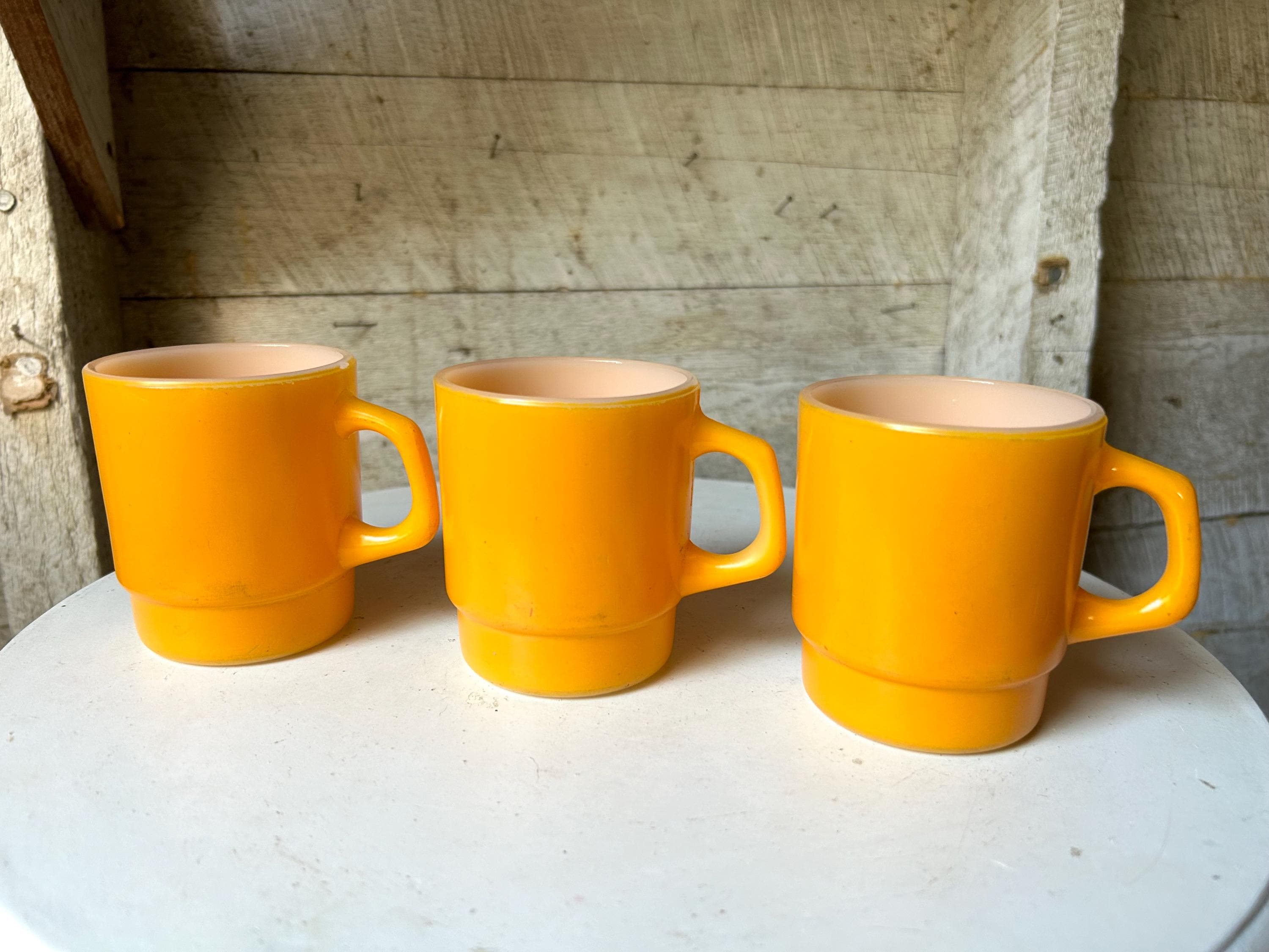 Fire king orange - Etsy 日本