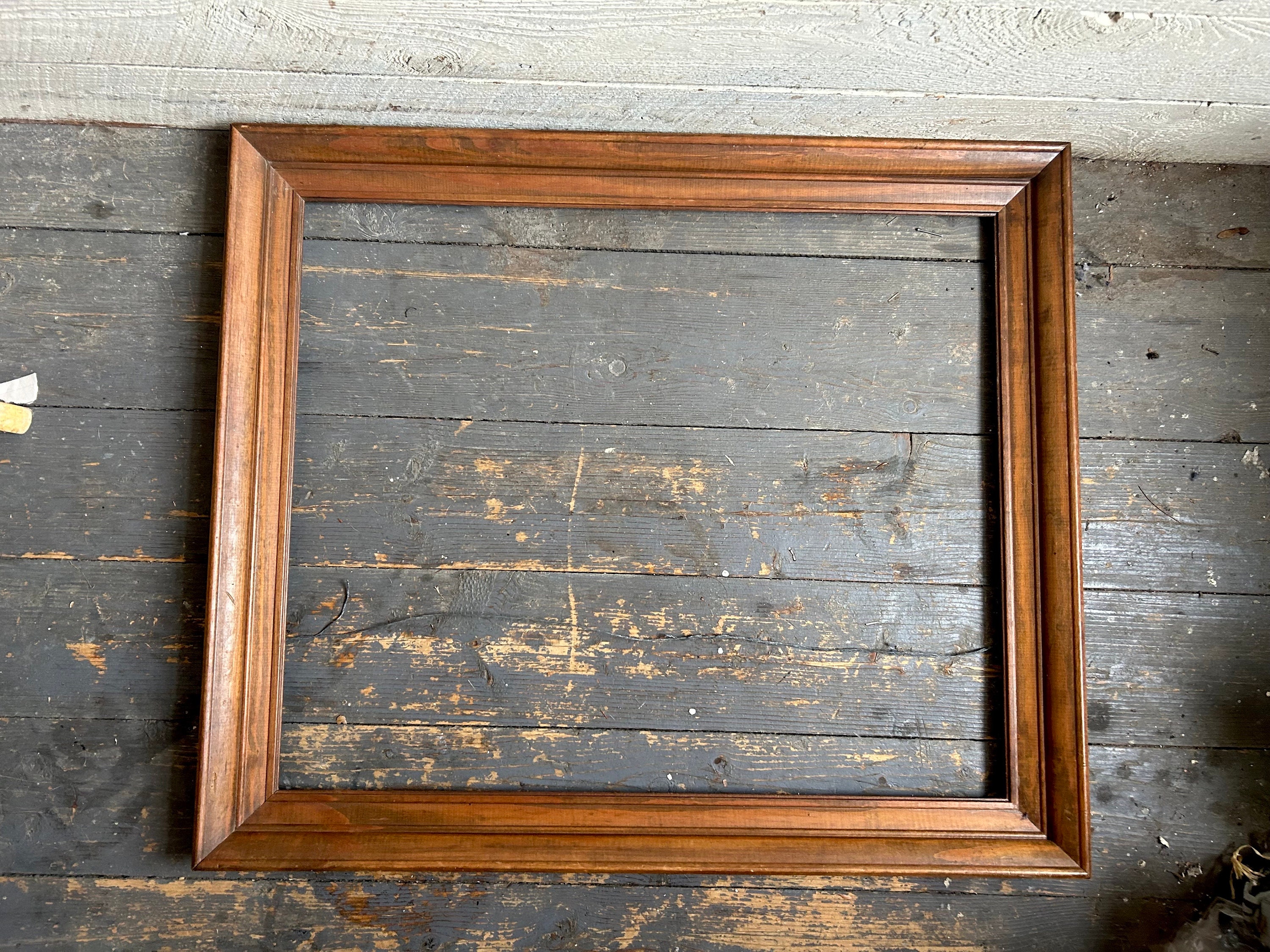 Large wooden picture sale frame