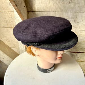 Czapka bretońska z wełny – tradycyjna czapka bretońska w stylu vintage, wyprodukowana we Francji