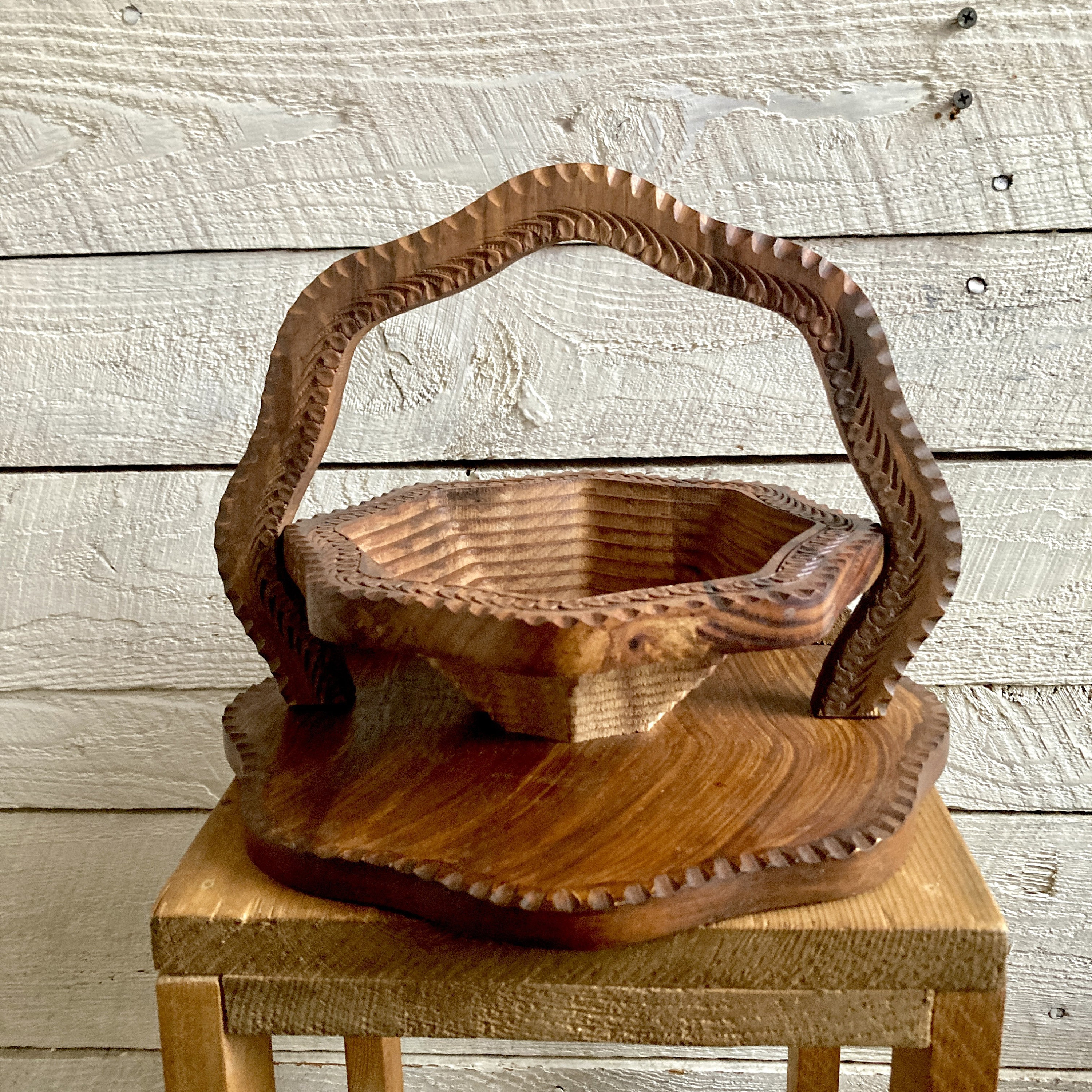Craft Medley Wood Basket