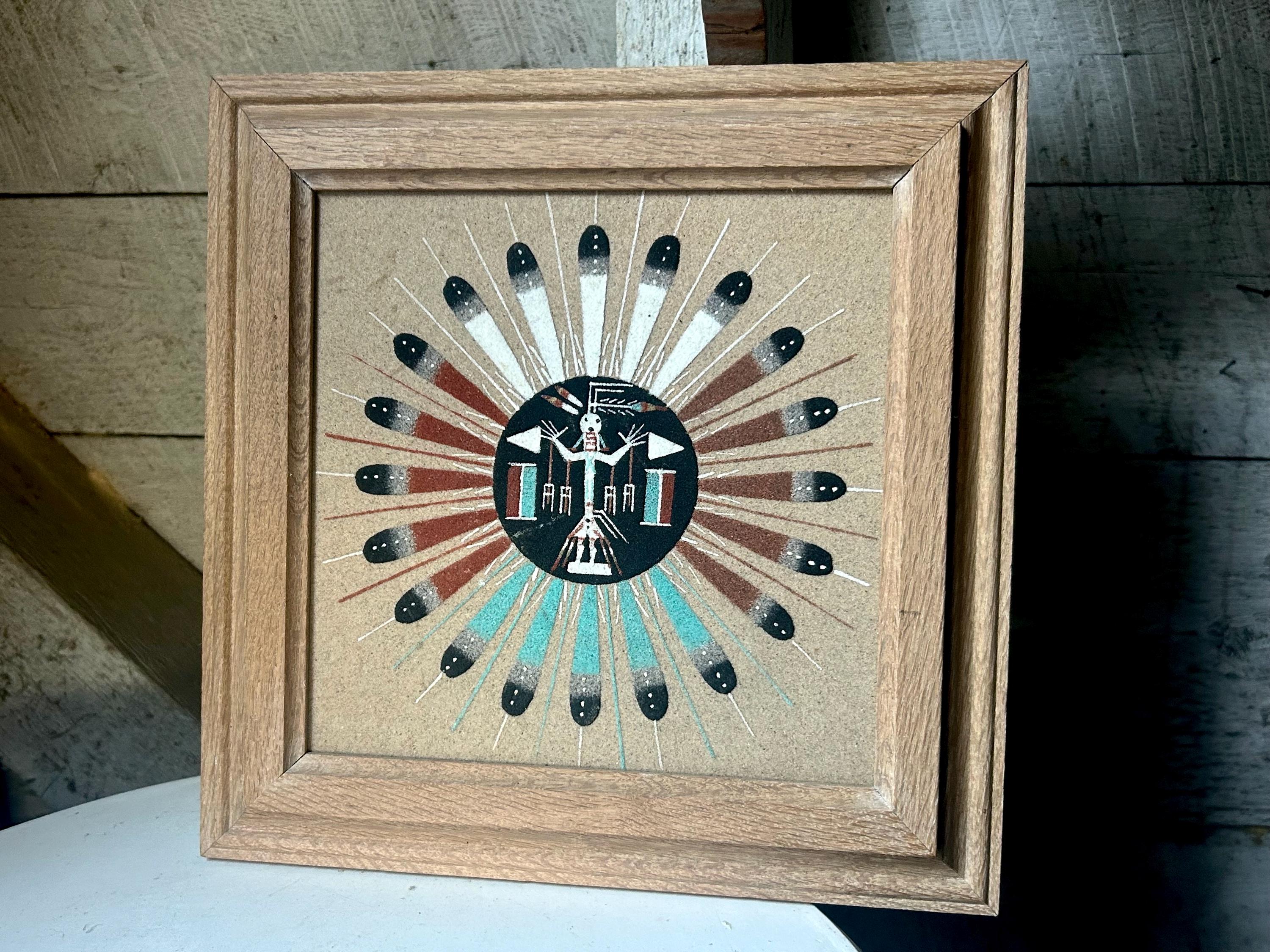 Navajo sand painting - Etsy 日本