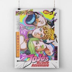 Jojo Part 4 Poster - Etsy