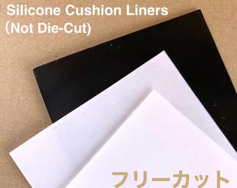 Silicone Cushion Liners for Compression Earring: Keloid Scar Pressure Treatment, Not Die-cut, from Japan