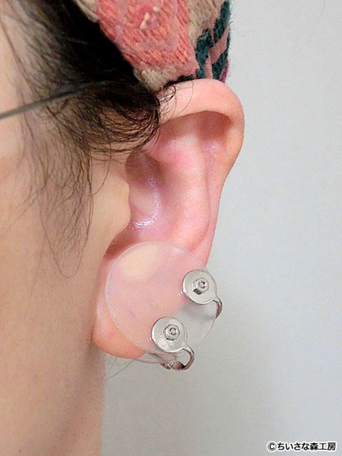 Single Φ1inch25.4mm Diameter Pads ClipOn Pressure Earring Etsy