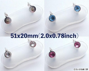 Clip-On Keloid Compression Earring: Silicone Lined, Handmade in Japan