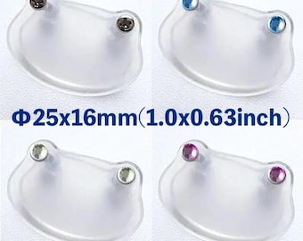 Teddy Face Keloid Compression Earring: Handmade Scar Treatment Jewelry
