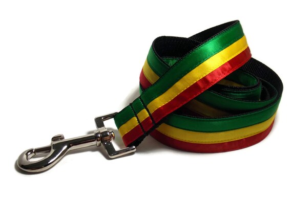 Items similar to Rasta Inspired Dog Leash on Etsy