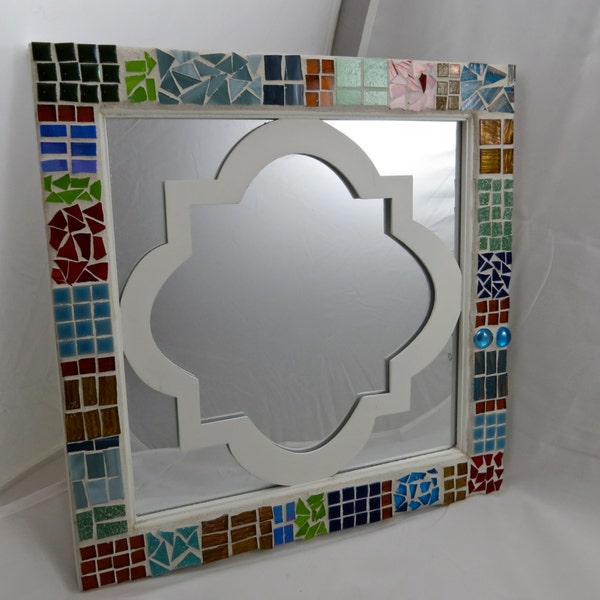 Colorblock Mosaic Mirror