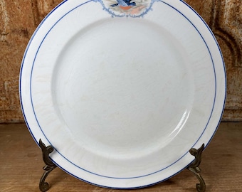 Antique Bluebird George Plate