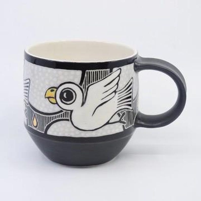 Sgraffito Porcelain by PotteryBySaleworx