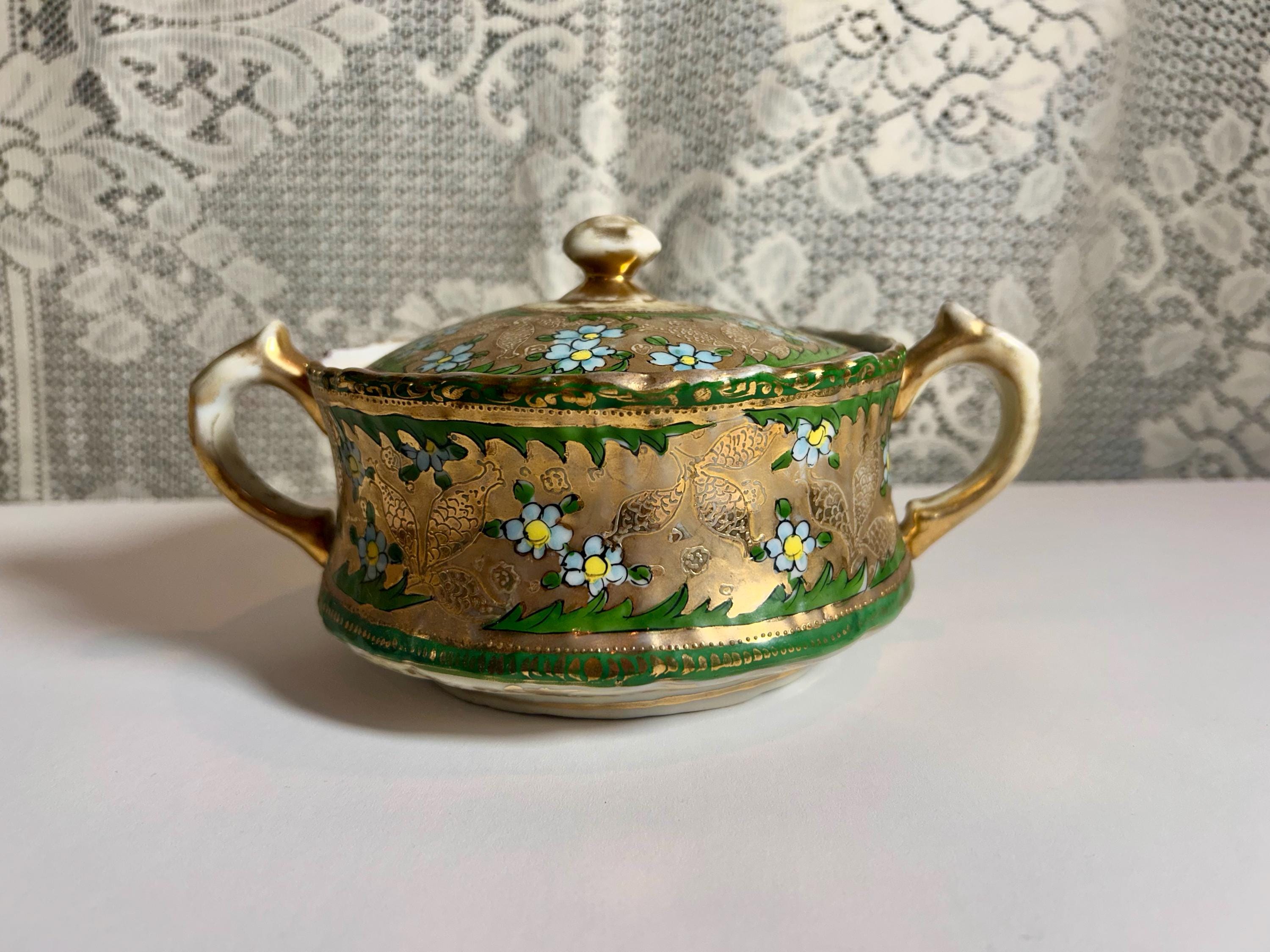 Antique Japanese Satsuma Bowl - Etsy