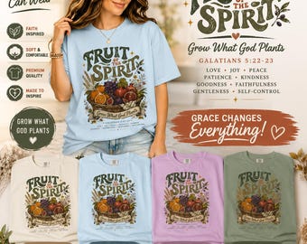 Camiseta cristiana Comfort Colors®, camiseta con versículo bíblico, camiseta de fe, regalo cristiano para mujeres, camiseta religiosa para mujeres, camiseta inspiradora, ropa de Jesús