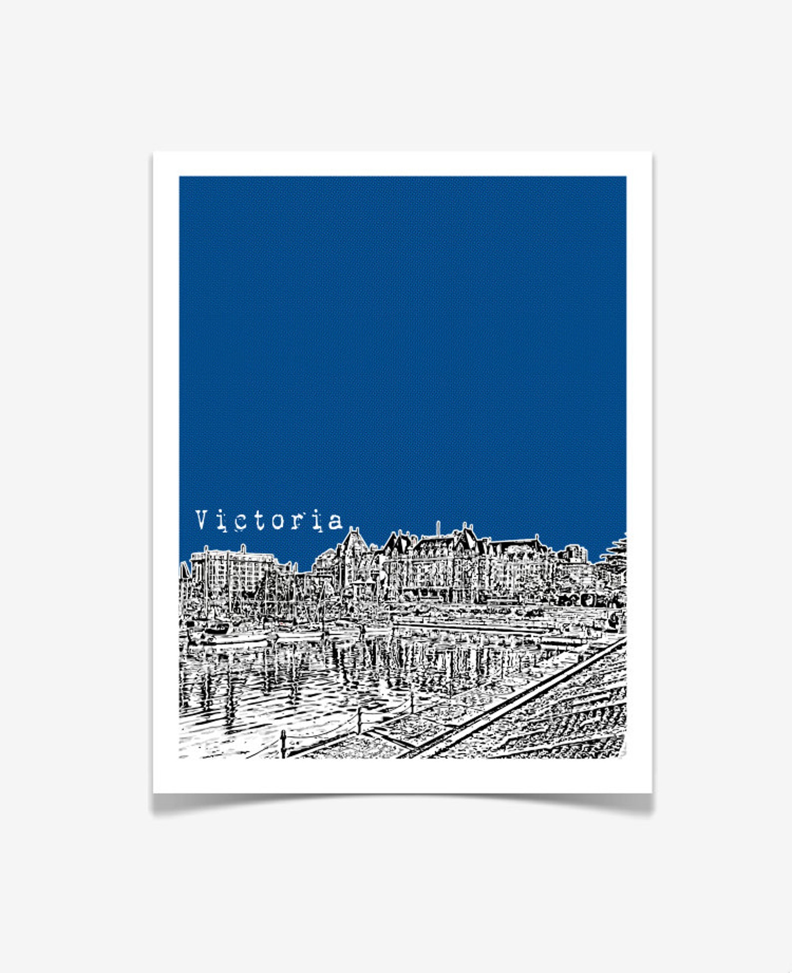 Victoria Art Print Victoria British Columbia Victoria Etsy