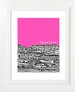 Cape Town, South Africa Poster - Skyline Art Print - City View - VERSION 2 