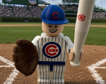 3D-gedruckte Cubs Mark Grace Großmaßstab 8,5"-9,5" Big Fig
