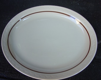Syracuse oval platter Restaurant china 94-L