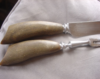 Snideriset med handtag i konsthorn Lewis Rose Co Sheffield England