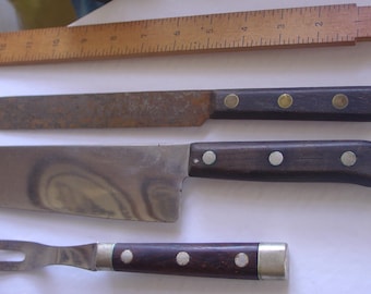 cuchillo o tenedor para trinchar varios