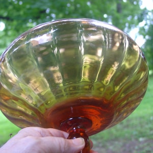 topaz ART Glaskompott Italien MCM w Label