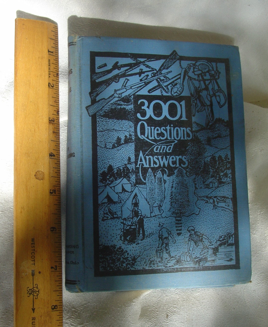 3001 Questions and Answers OLD Book - Etsy