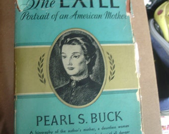 The Exile Pearl Buck 1st edition  book