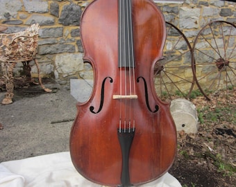 John Juzek 4/4 cello restored used