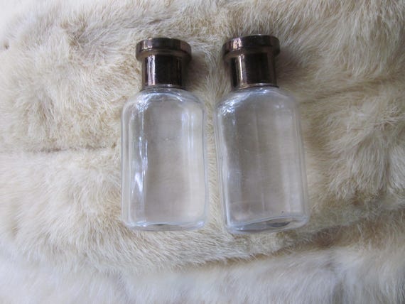 Vintage Perfume bottles Pair empty