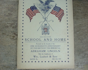 Songs of America 1909 music RARE