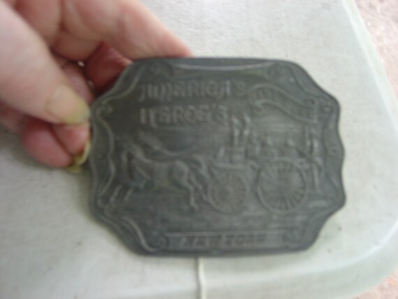 America's Fire Dept. Heroes BELT buckle vintage