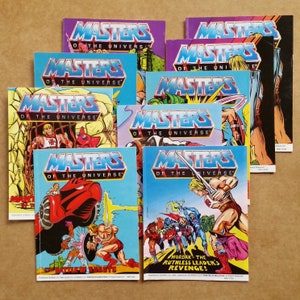 Masters of the Universe Mini Comics by Mattel 1985