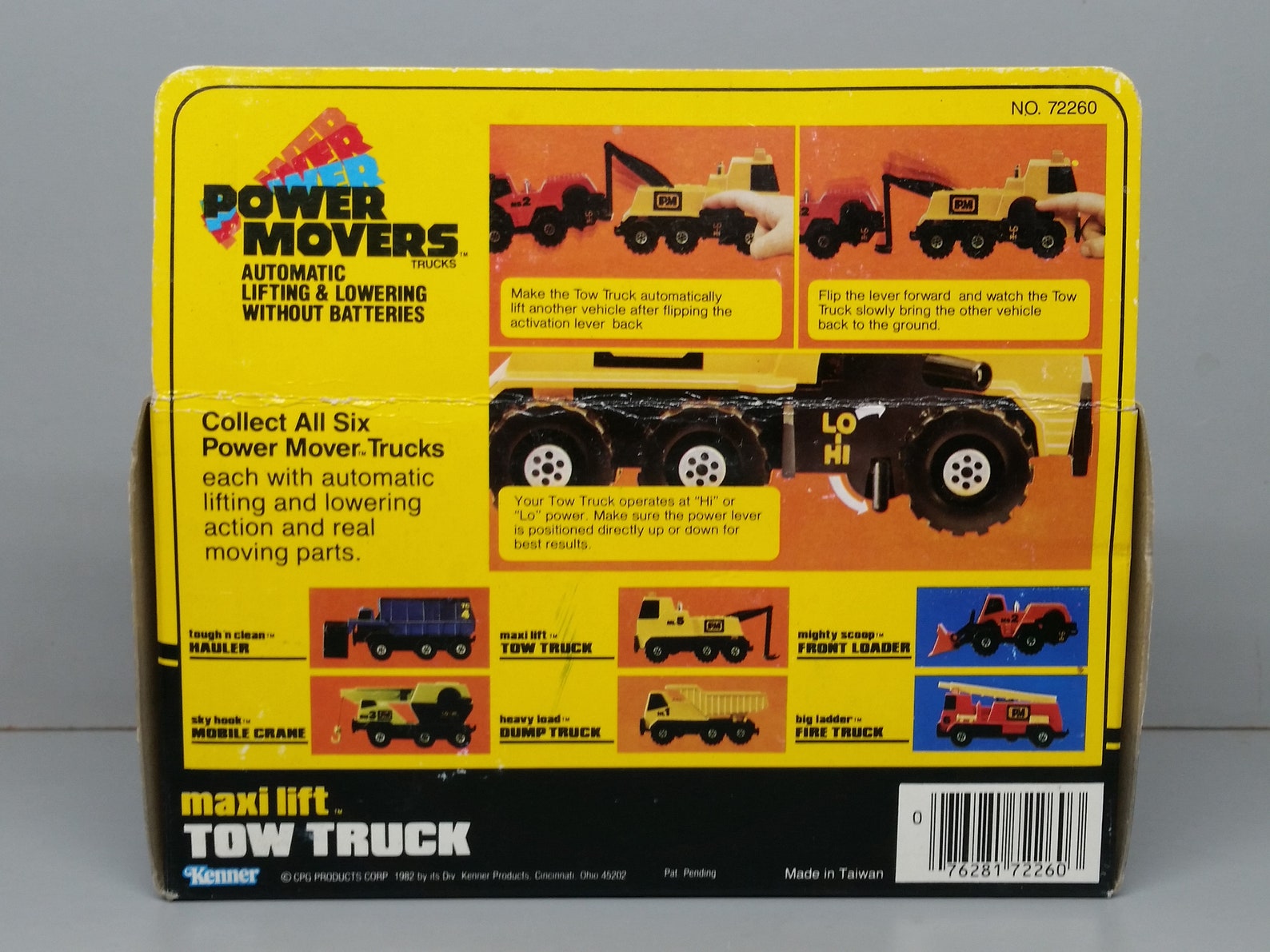 Kenner Power Movers Maxi Lift Tow Truck 1982 Etsy