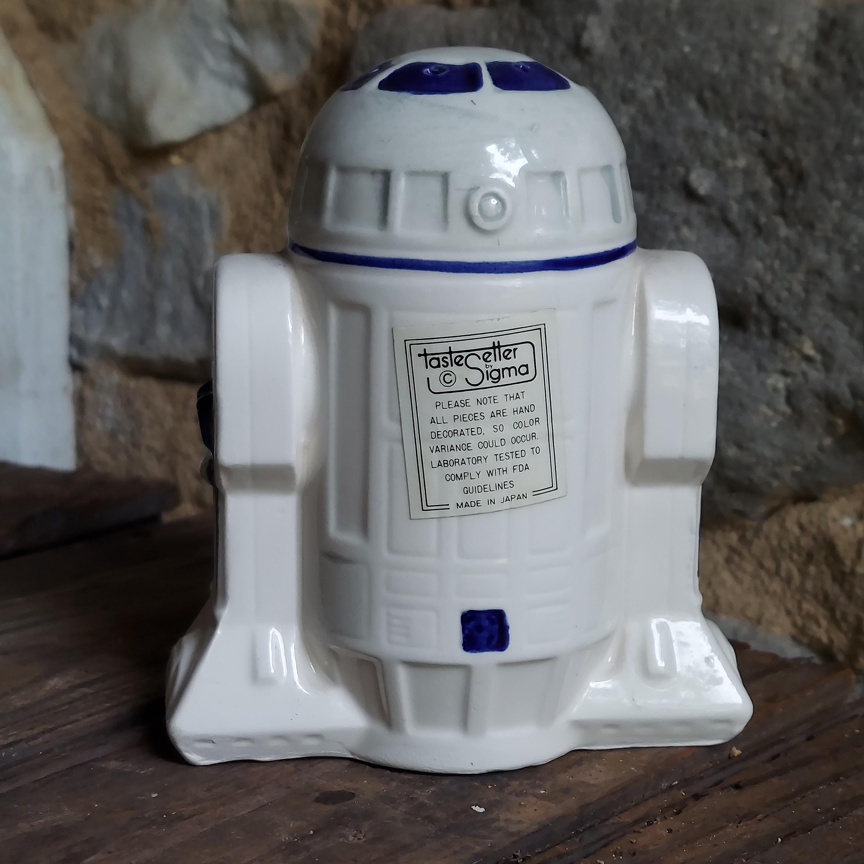 Star Wars R2D2 Salt Pepper Shaker Sigma Ceramic NOS - Etsy