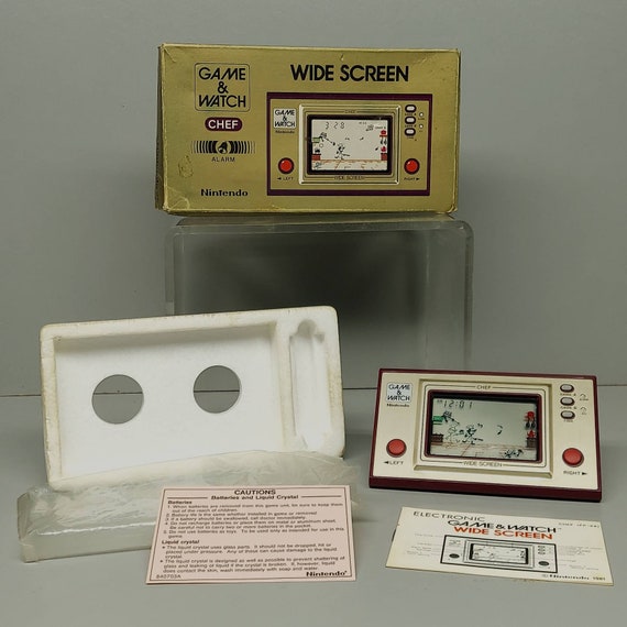 Buy Nintendo Game Watch Chef 1981 Online in India Etsy