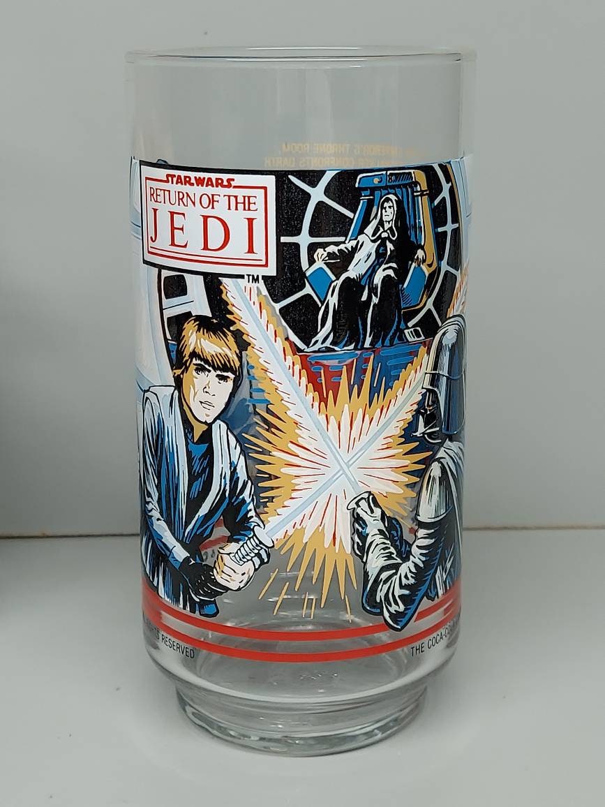 Star Wars Return of the Jedi Tumblers Drinking Glasses Burger King