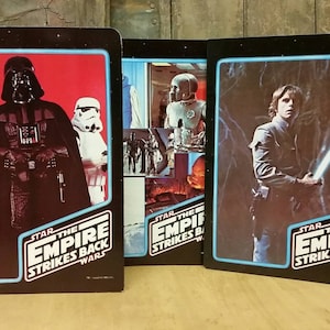 スター・ウォーズ 帝国の逆襲 学校用ポートフォリオフォルダー スチュアート・ホール作 1980年