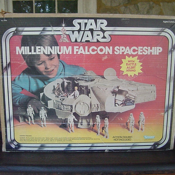 1979 Star Wars Millennium Falcon spaceship toy MIB