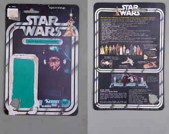 Star Wars 12 Back Cards Kenner 1978 (cut Pops) - Etsy