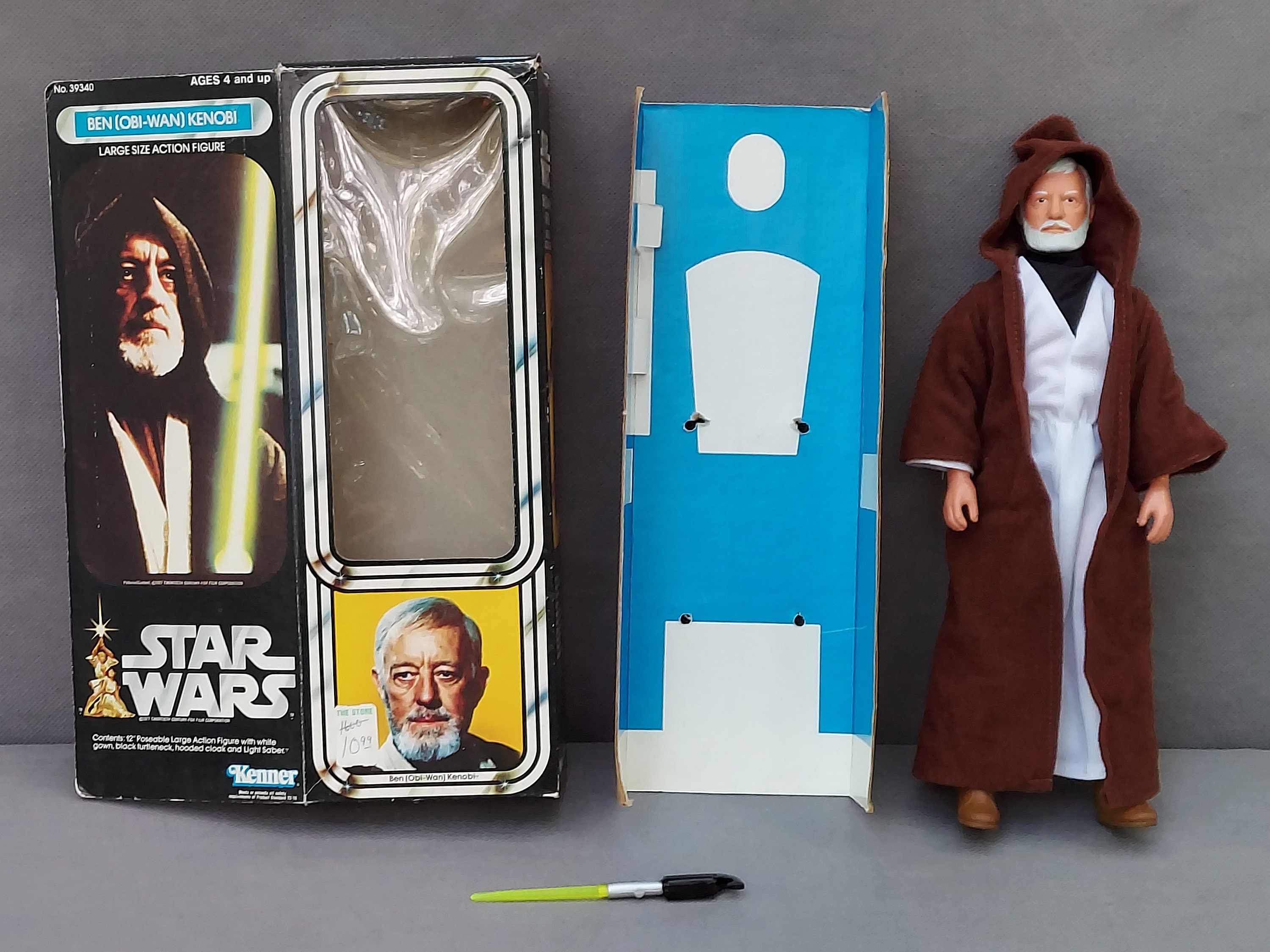 Star Wars Large Size Action Figure Obi-wan Kenobi Kenner 1978 - Etsy