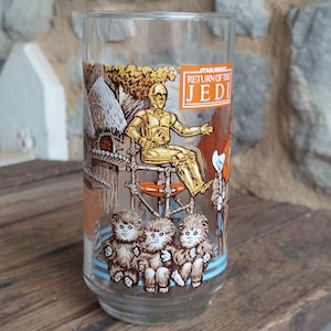 Star Wars Factory error glass Burger King Coca-Cola 1980s
