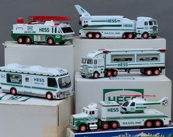 Hess Trucks 1995 through 1999 (NO BOXES)