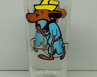 Looney Tunes Warner Bros character glasses drink tumblers Pepsi promo 1973